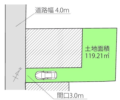 東大和市向原5丁目　売地