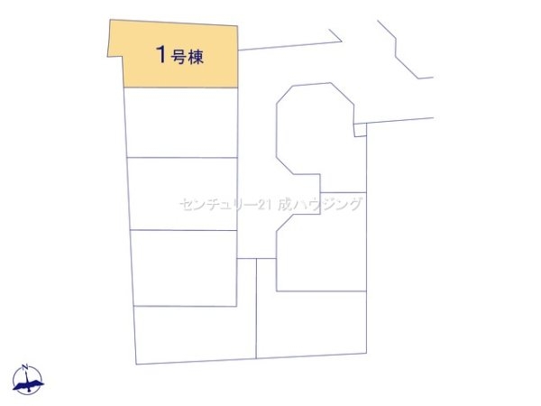 リーブルガーデン　東大和市狭山5丁目　新築　全8棟　1号棟