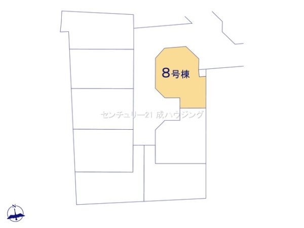 リーブルガーデン　東大和市狭山5丁目　新築　全8棟　8号棟