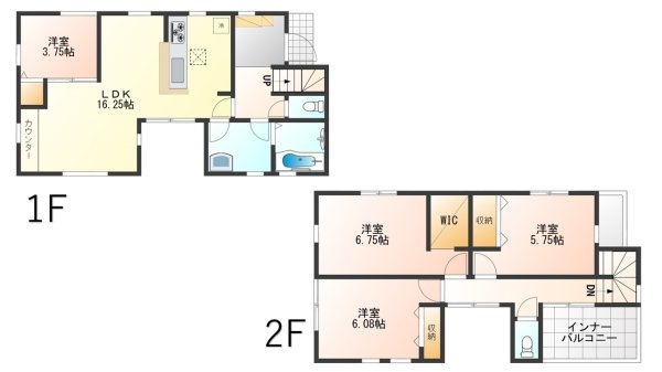 リーブルガーデン　東大和市狭山5丁目　新築　全8棟　4号棟
