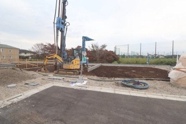 立川市柏町4丁目の土地(前面道路含む現地写真)