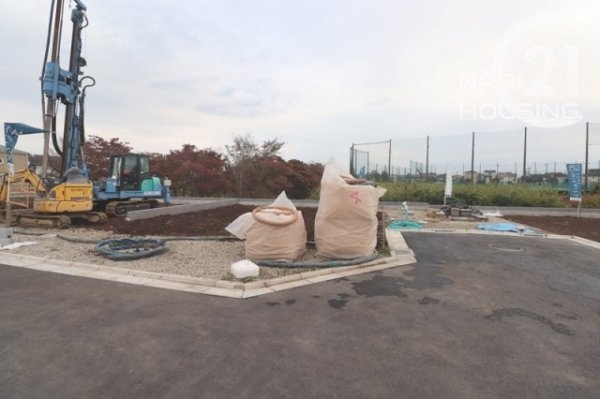 立川市柏町4丁目の土地(前面道路含む現地写真)