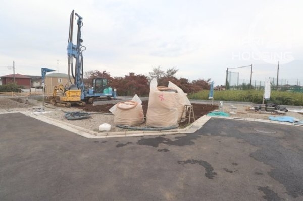 立川市柏町4丁目の土地(前面道路含む現地写真)