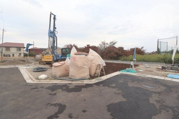 立川市柏町4丁目の土地(前面道路含む現地写真)