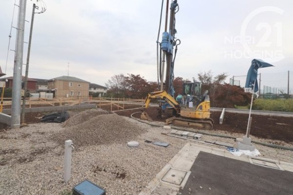 立川市柏町4丁目の土地(前面道路含む現地写真)