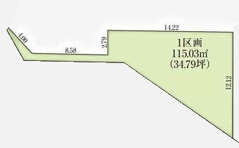 立川市柏町4丁目　売地　全8区画　1号区