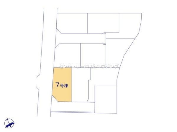 ブルーミングガーデン　羽村市羽中2丁目新築　全10棟7号棟