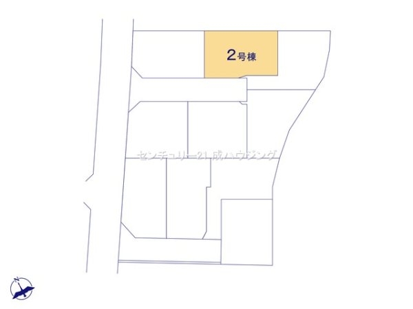 ブルーミングガーデン　羽村市羽中2丁目新築　全10棟2号棟
