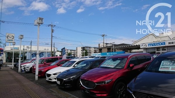 羽村市神明台1丁目の土地(関東マツダ 福生店)