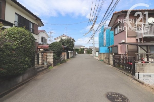 立川市西砂町2丁目 新築 全1棟(前面道路含む現地写真)