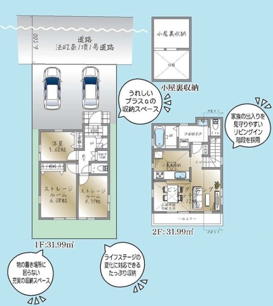 リーブルガーデン　立川市柏町4丁目　新築　全2棟　1号棟