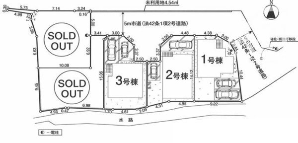昭島市中神町2丁目　新築　全5棟　2号棟