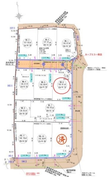 リーブルガーデン　あきる野市牛沼　売地　全11区画　6号区