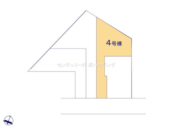 立川市錦町2丁目　新築　全3棟　4号棟
