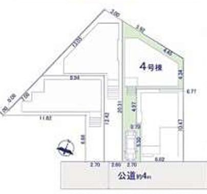 立川市錦町2丁目　新築　全3棟　4号棟