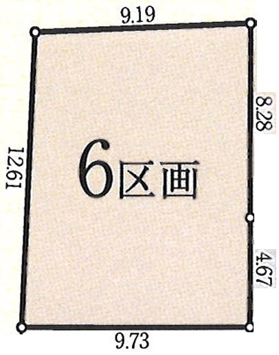 東大和市芋窪4丁目　売地　全12区画　6号区