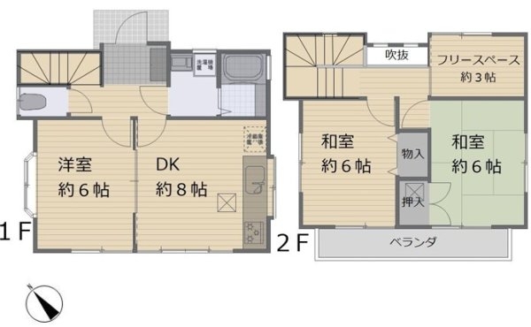 瑞穂町高根　中古戸建