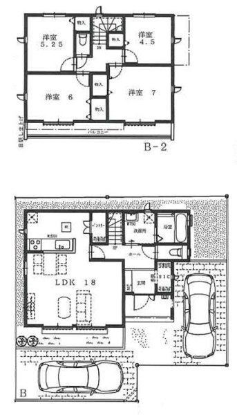 ハートフルタウン　武蔵村山市残堀1丁目　新築　全8棟　B号棟