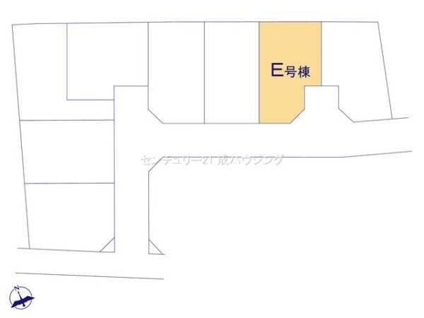 ハートフルタウン　武蔵村山市残堀1丁目　新築　全8棟　E号棟