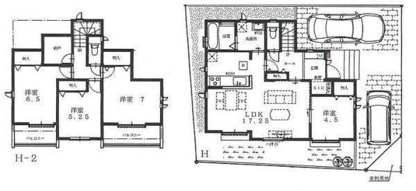 ハートフルタウン　武蔵村山市残堀1丁目　新築　全8棟　H号棟