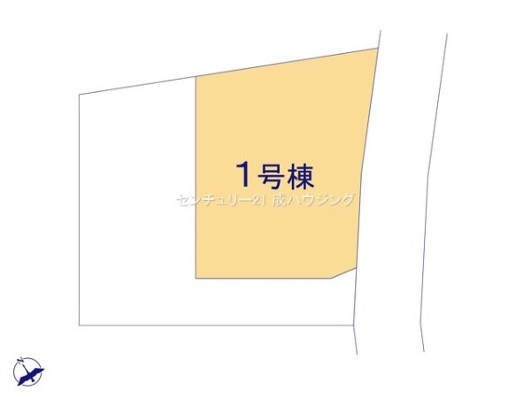 ブルーミングガーデン　昭島市緑町3丁目　新築　全2棟　1号棟