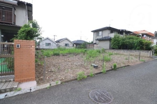 あきる野市牛沼の土地(前面道路含む現地写真)