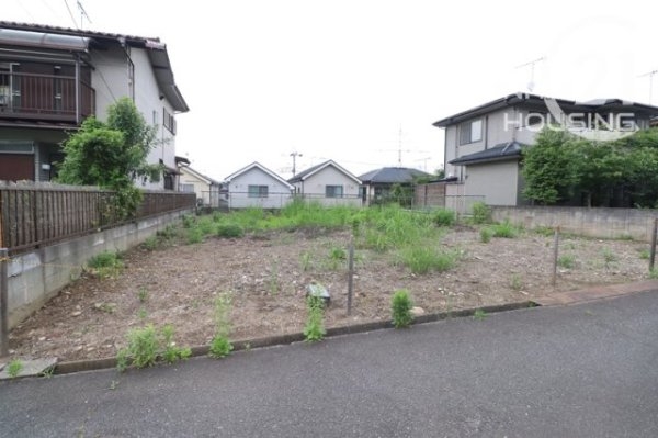 あきる野市牛沼の土地(前面道路含む現地写真)