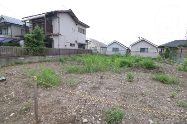 あきる野市牛沼の土地(前面道路含む現地写真)