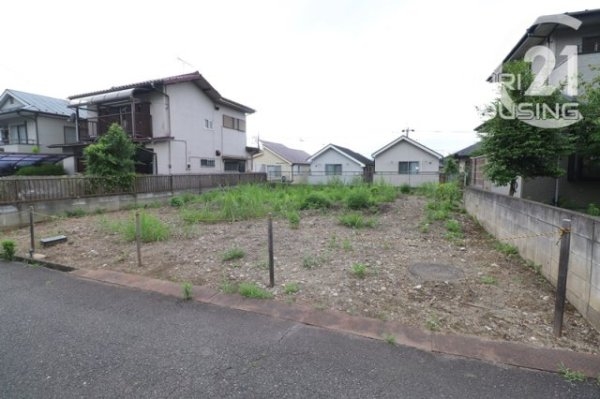 あきる野市牛沼の土地(前面道路含む現地写真)