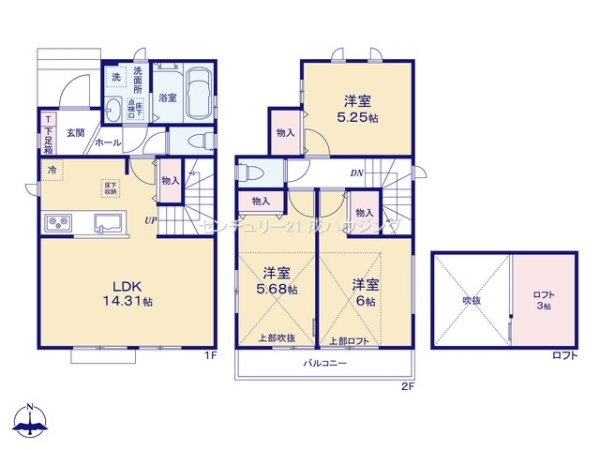 ハートフルタウン　立川市富士見町3丁目　新築　全8棟　B号棟