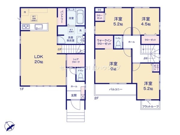 福生市南田園3丁目　新築　全1棟