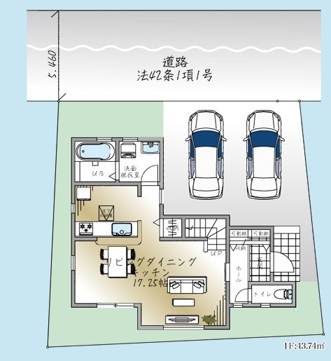 リーブルガーデン　昭島市田中町2丁目　新築　全1棟