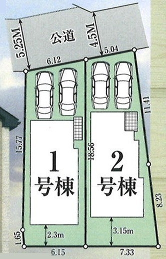 グラファーレ　福生市福生　新築　全2棟　1号棟