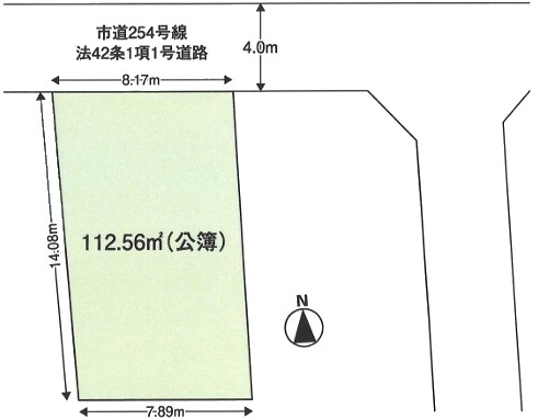 東大和市湖畔3丁目　売地