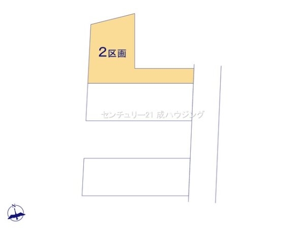 瑞穂町二本木　売地　全5区画　2号区