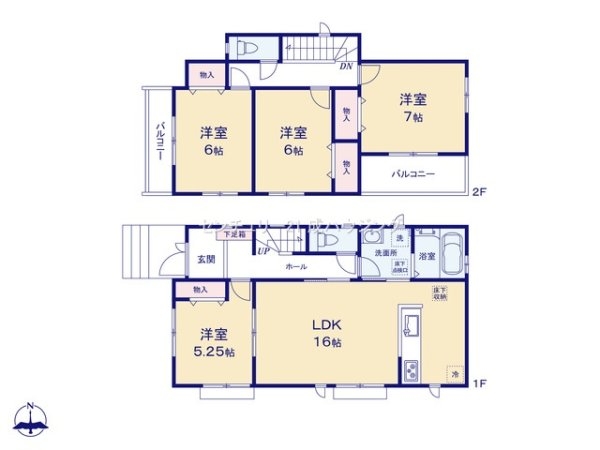 ハートフルタウン　東大和市上北台1丁目　新築　全2棟　2号棟