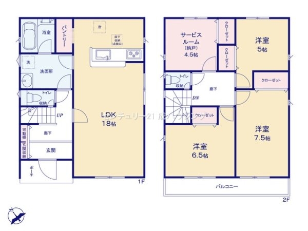 クレイドルガーデン　瑞穂町殿ケ谷　新築　全8棟　3号棟