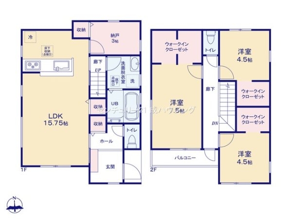 リーブルガーデン　あきる野市牛沼　新築　全11棟　8号棟