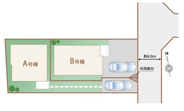 ハートフルタウン　昭島市中神町1丁目　新築　全2棟　A号棟