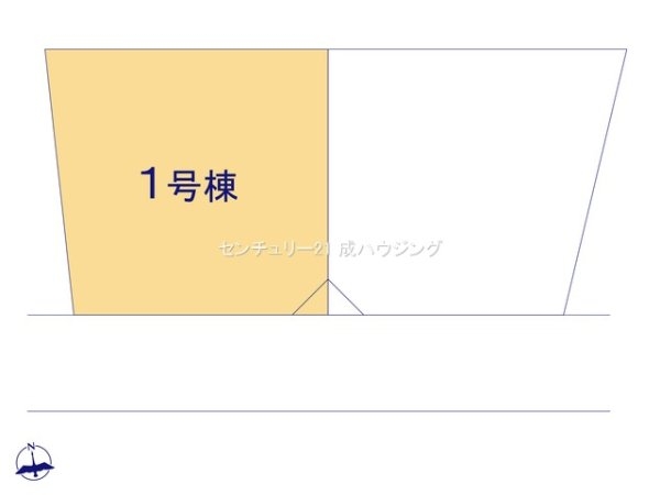 リーブルガーデン 武蔵村山市岸3丁目 新築 全2棟 1号棟(区画図)