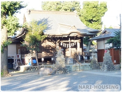 昭島市福島町1丁目の土地(福島神社)