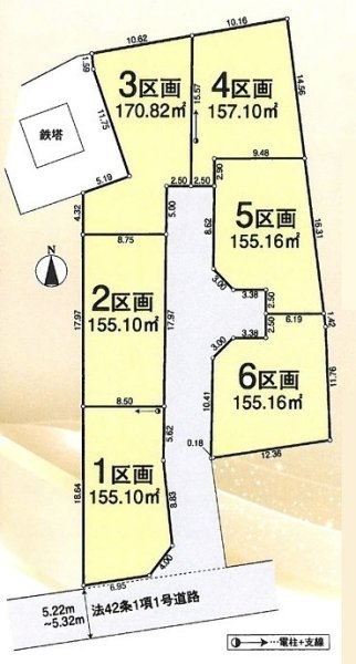 リーブルガーデン　あきる野市高尾　売地　全6区画　5号区