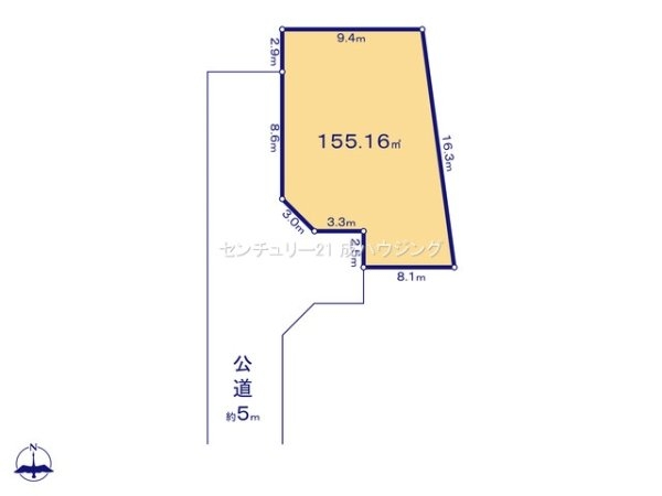 リーブルガーデン　あきる野市高尾　売地　全6区画　5号区
