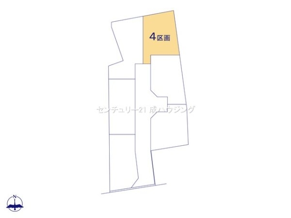 リーブルガーデン　あきる野市高尾　売地　全6区画　4号区