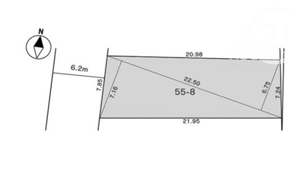 福生市牛浜　売地