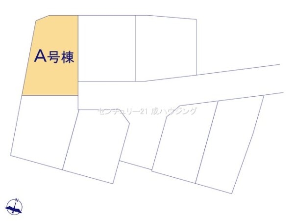 ハートフルタウン　東大和市狭山4丁目　新築　全8棟　A号棟