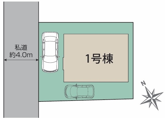 ブルーミングガーデン　立川市羽衣町3丁目　新築　全1棟