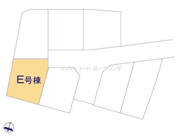 ハートフルタウン　東大和市狭山4丁目　新築　全8棟　E号棟