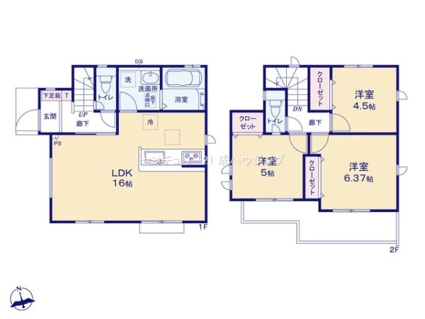 グラファーレ　あきる野市二宮　新築　全1棟