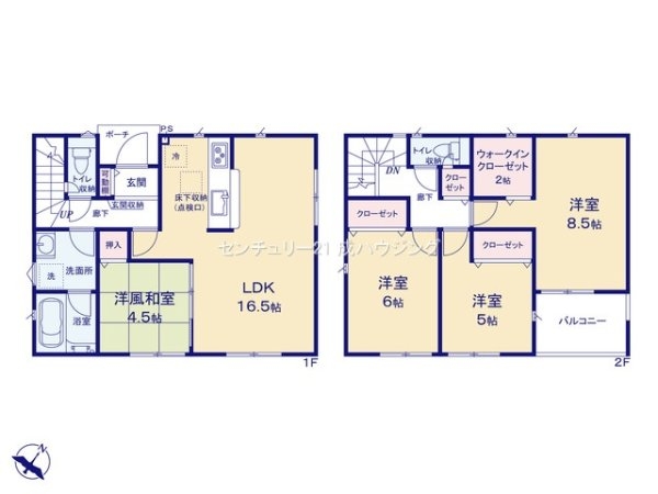 クレイドルガーデン　瑞穂町むさし野2丁目　新築　全3棟2号棟